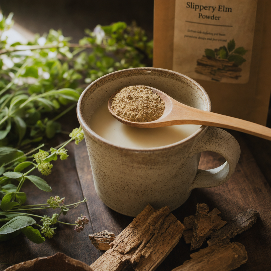 Natural Remedies for Busy Moms: Slippery Elm Home Protocols You Can Actually Use botanical guide image