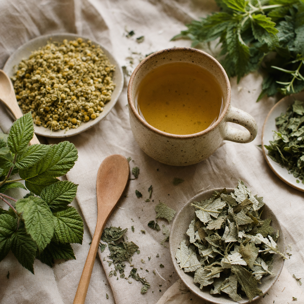 Natural Remedies for Moms: A Guide to Home Herbal Wellness botanical guide image