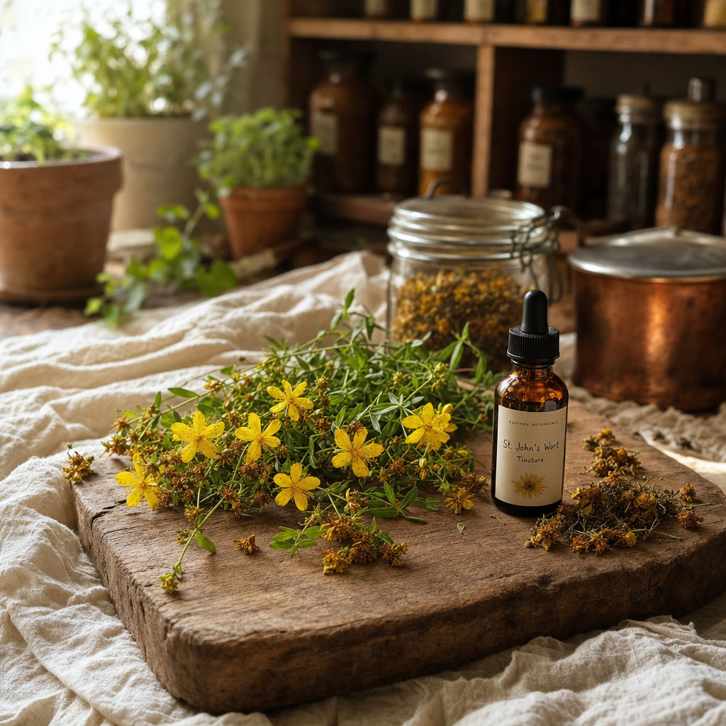 St. John's Wort and Medication Safety: What You Need to Know Before You Start botanical guide image
