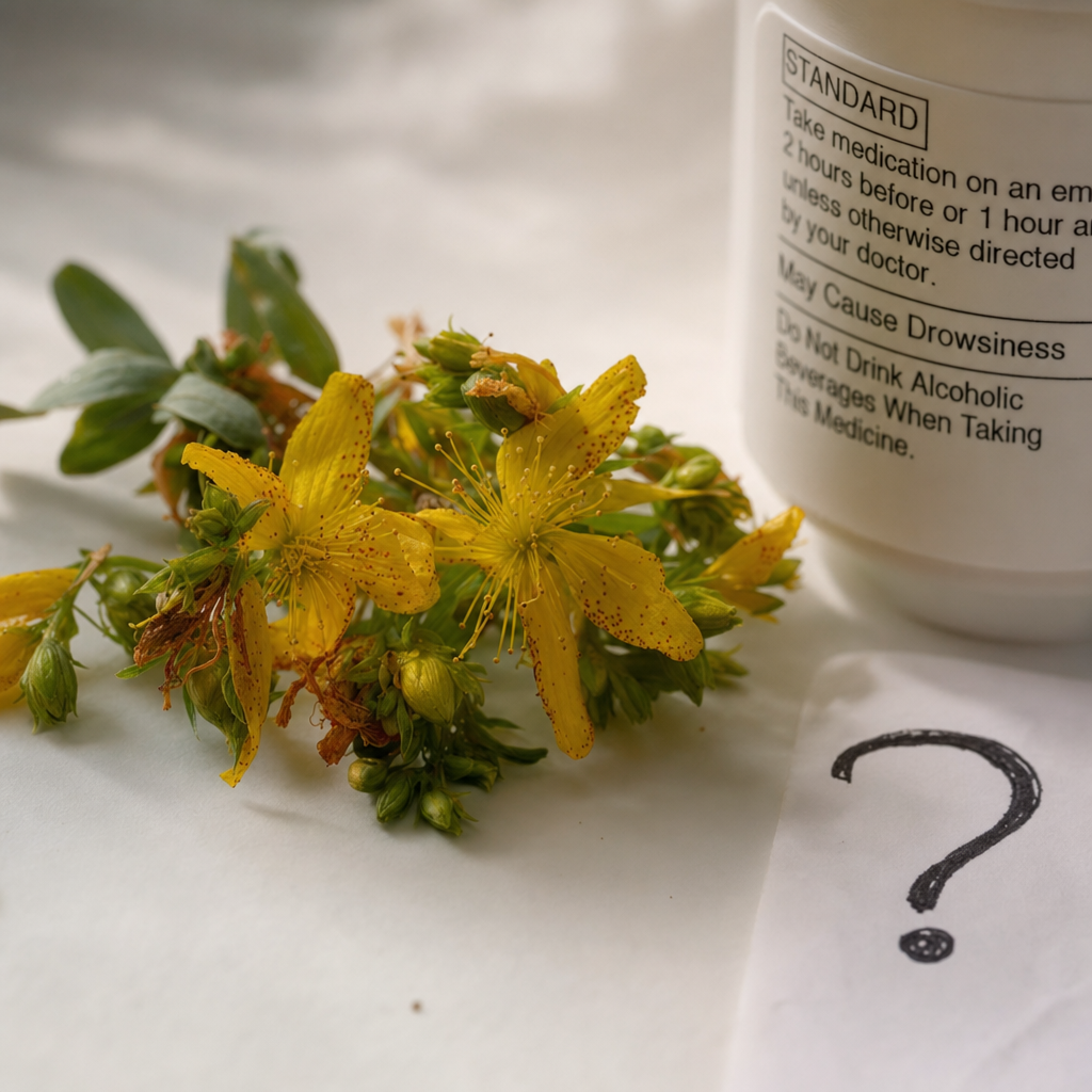 St. John's Wort and Your Medications: The Interactions You Must Know About botanical guide image