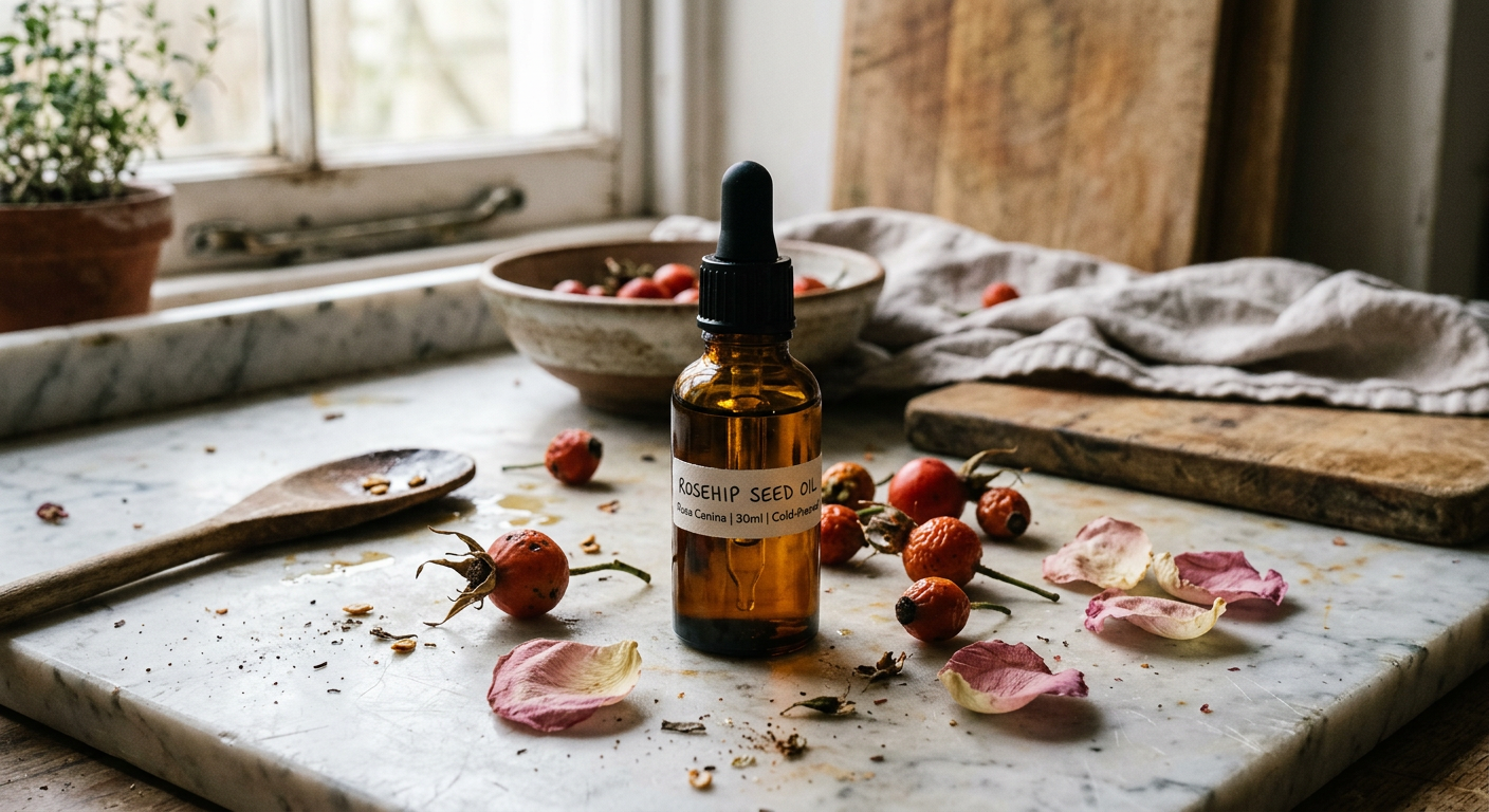 Rosehip Oil for Anti-Aging: The Vitamin C Serum Your Skin Needs botanical guide image