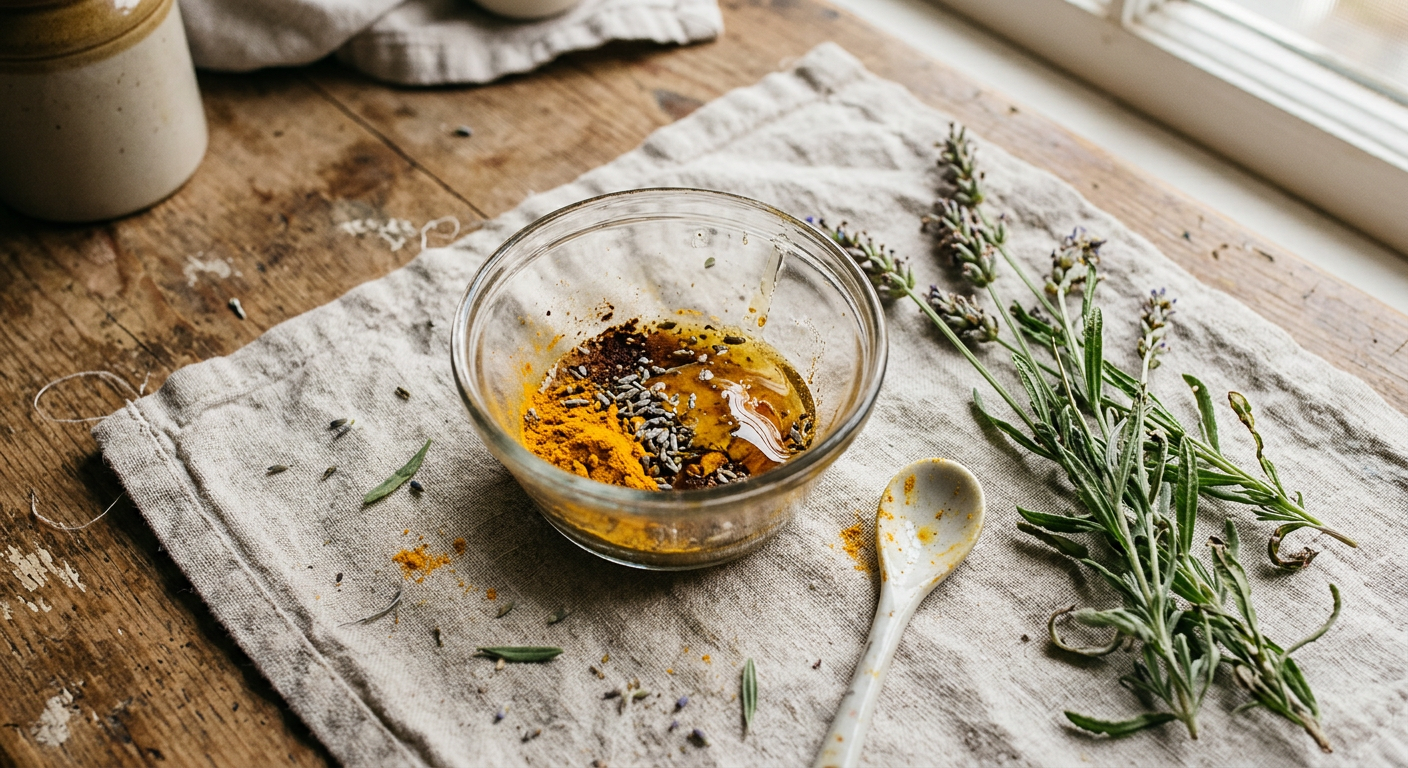 Turmeric and Curcumin in Skincare: The Anti-Inflammatory Beauty Science Behind the Golden Glow botanical guide image
